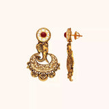 22 KT Antique Gold Necklace Set