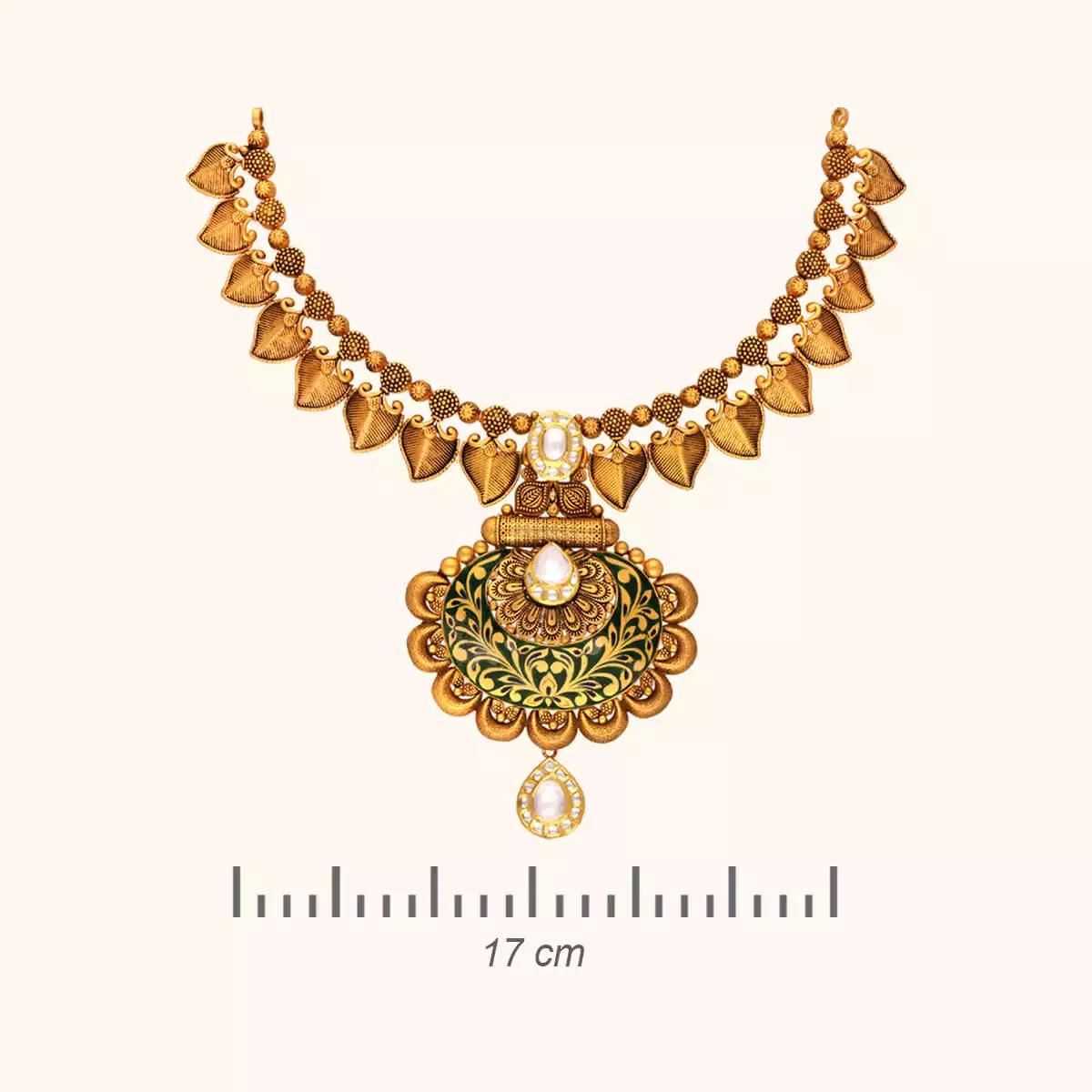 22 KT Antique Gold Necklace