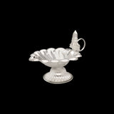 Divine Glow Silver Diya - Silver Pooja Items / Silver Puja Samai