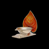 Divine Glow Silver Diya - Silver Pooja Items / Silver Puja Samai