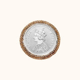 100 Gms King & Queen Silver Coin
