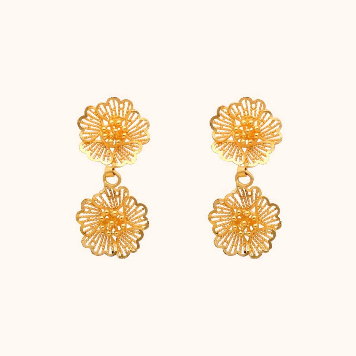 Gold Earrings for Women  Gold earrings for women Gold earrings designs  Indian gold jewellery design