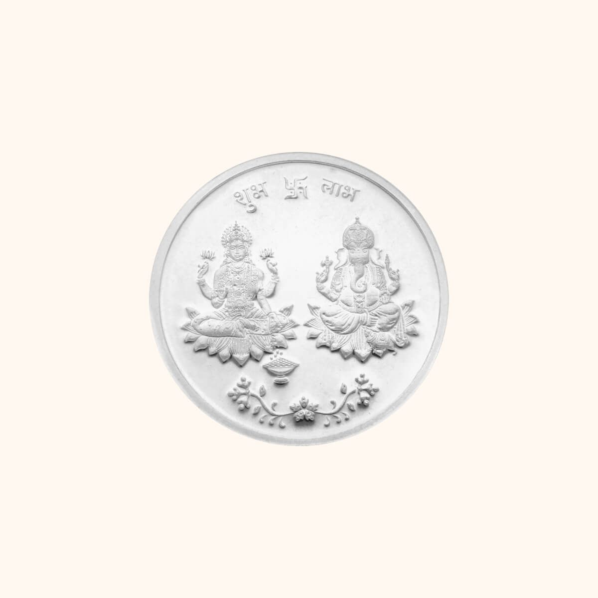10 Gms Shubh Labh Silver coin